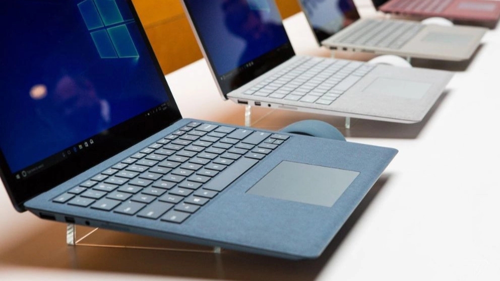 Stock laptop