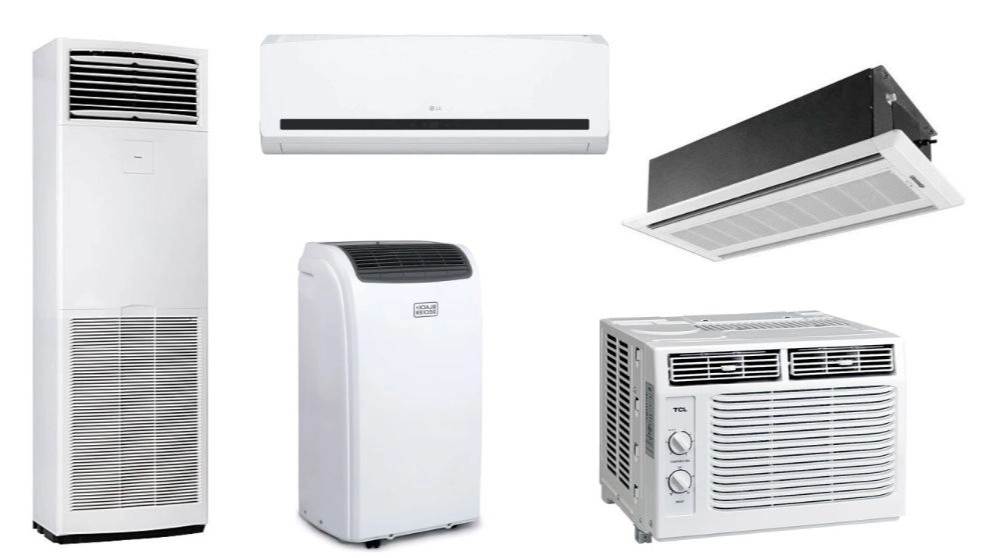Checking the types of air conditioning systems