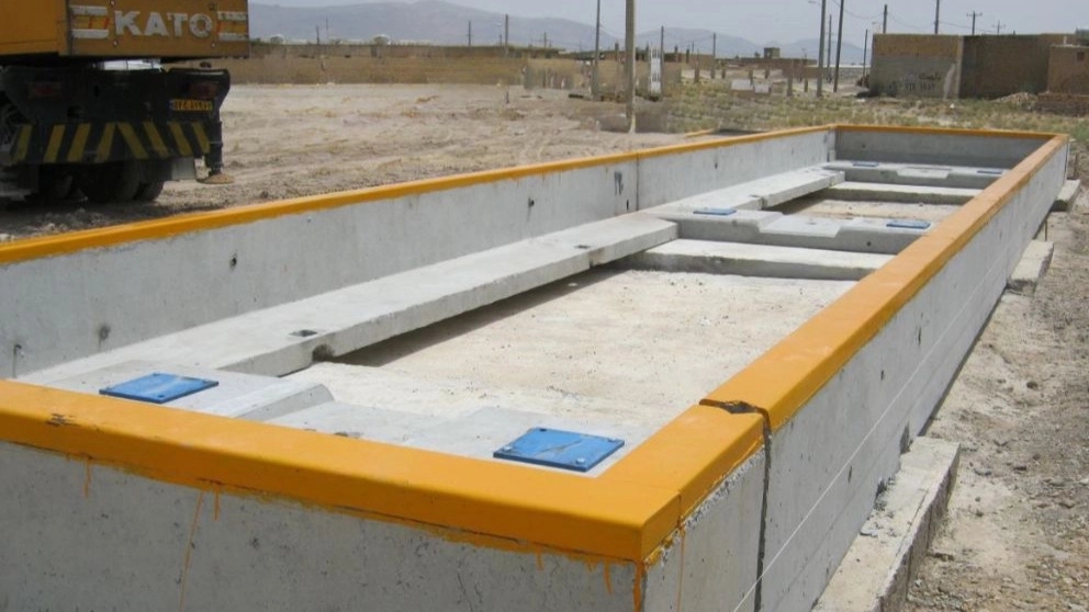 Introduction of components and parts of the road scale