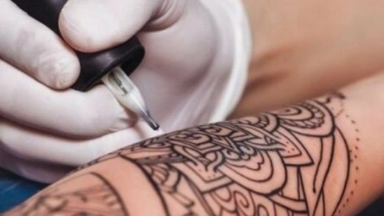 Care after body tattoo