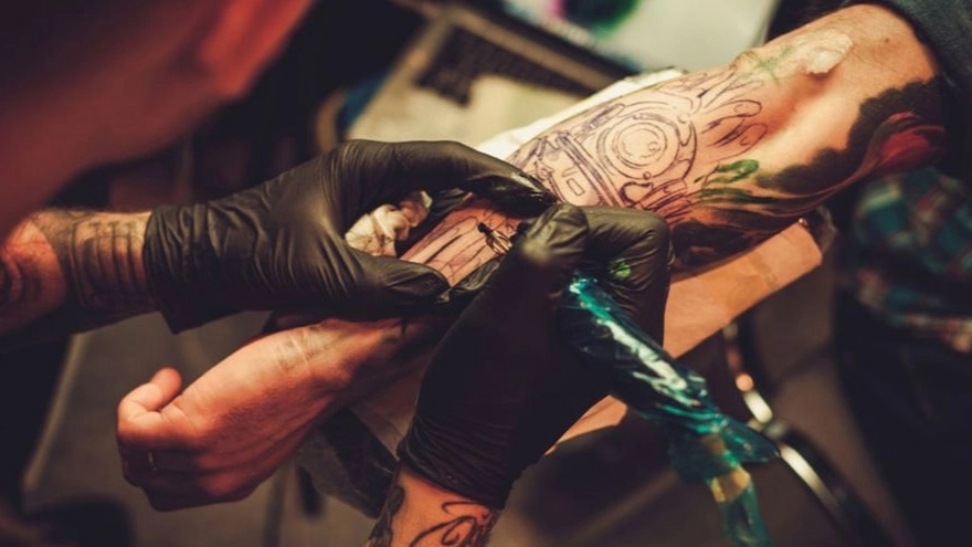 A variety of different tattoo styles