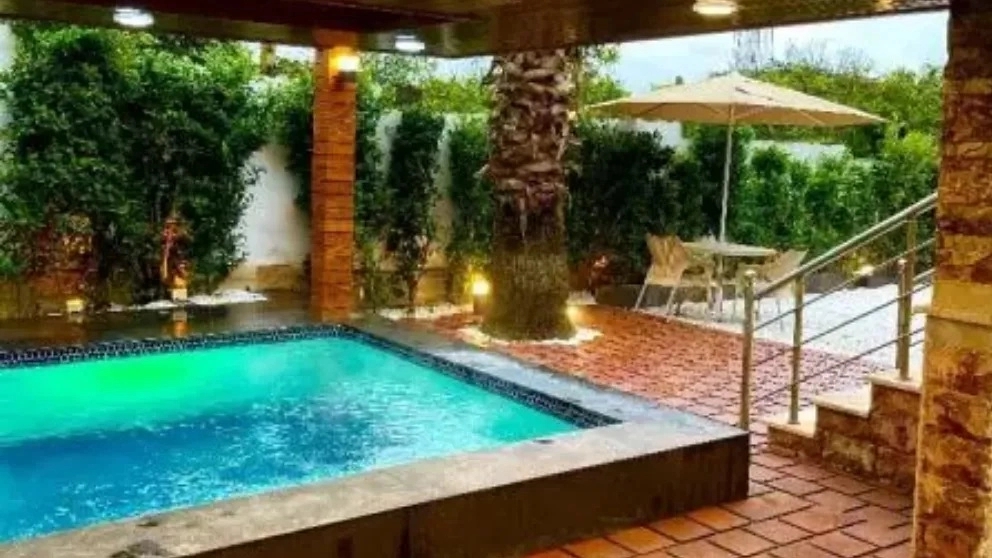 Stay in a beach villa