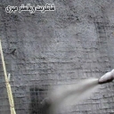 Shotcrete and plaster with the device and installation of 3d Mehri panels in Shahrekord