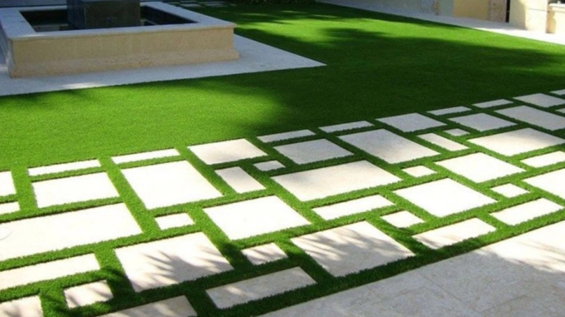 The most important feature for choosing artificial grass between stones