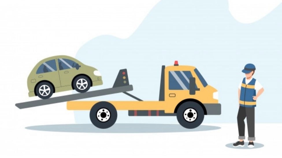 Different ways of transporting the car