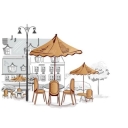 Pedram electric and arm awnings and umbrellas in Tehran