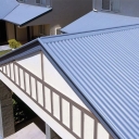 Covering the sloped roof of the shed and Villa Arta Iranian Azadegan, Tehran