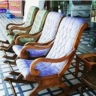 Manufacturer of tables and chairs and rock chairs of Golchob wood industry in Behnmir