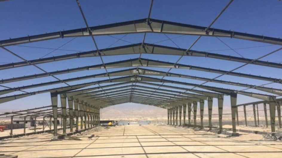 Naseri shed construction and space work structures in Minab