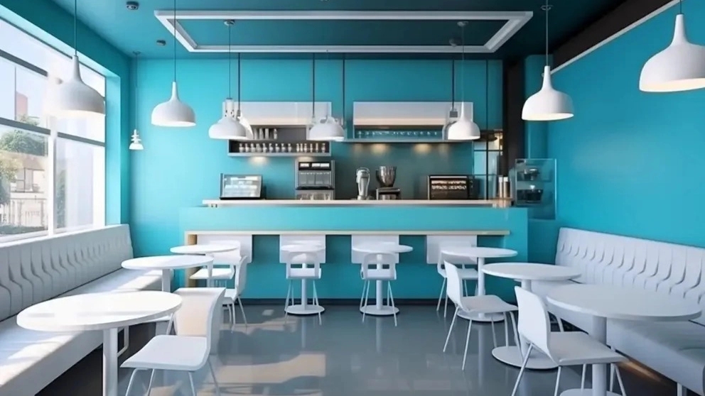 Cafe decoration to attract customers