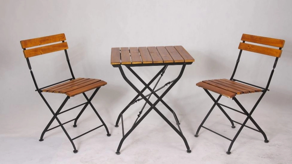 Selin Lotfi wood industry folding table and chair manufacturer in Mallard Karaj