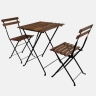 Selin Lotfi wood industry folding table and chair manufacturer in Mallard Karaj