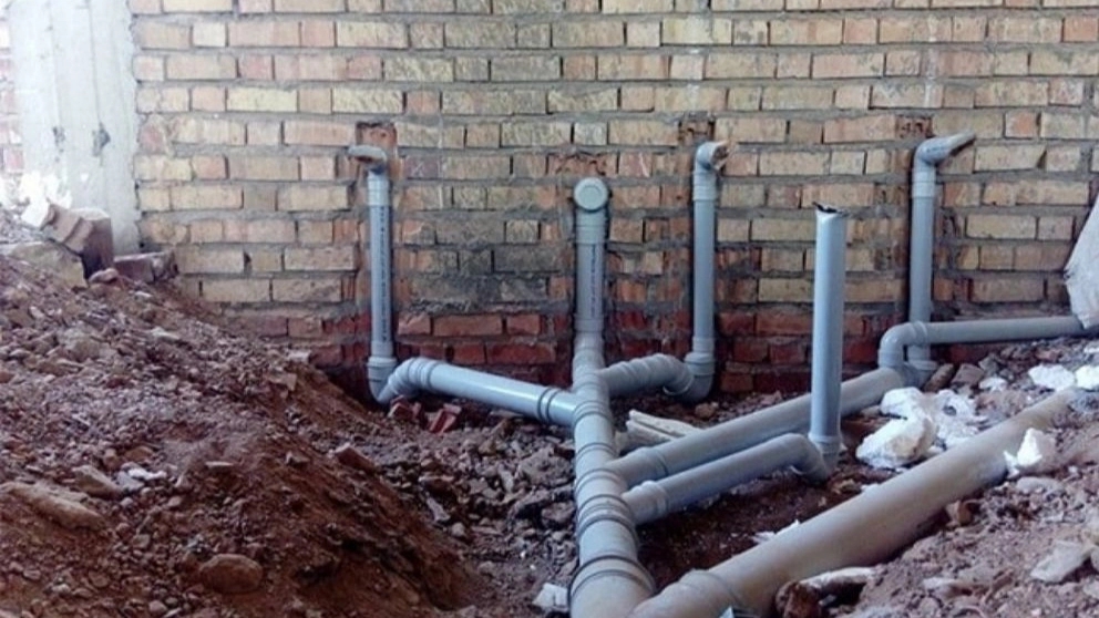 Razzaghi pipe opening and plumbing in Anzali, Gilan