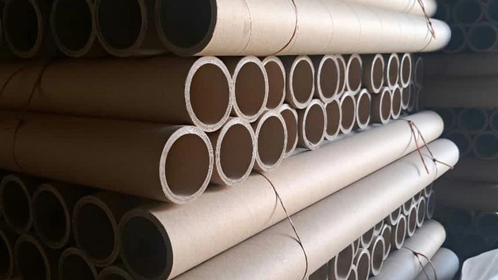 Cardboard tube and bobbin