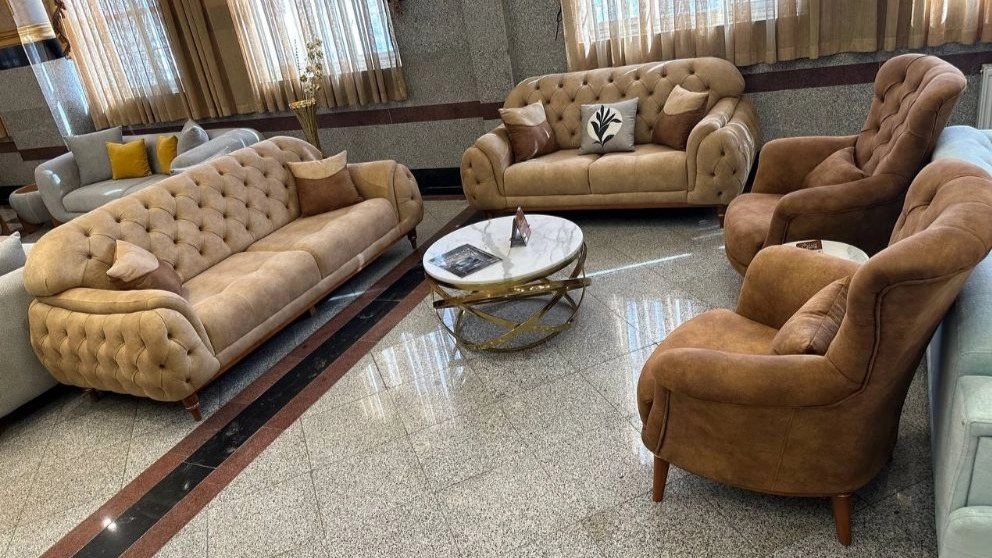 Production and distribution of all kinds of comfortable sofas in Tehran