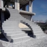 Construction of round concrete stairs, concrete railings and concrete spiral stairs of Rezazadeh in Rudbar, Gilan