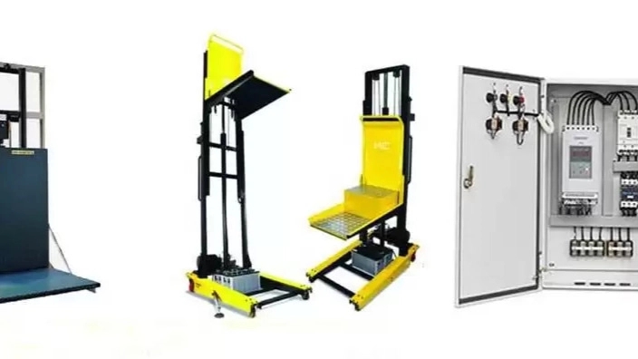 Construction and repairs of the hydraulic lift of the Tesla Lift Babaei industrial switchboard in the city of Korde