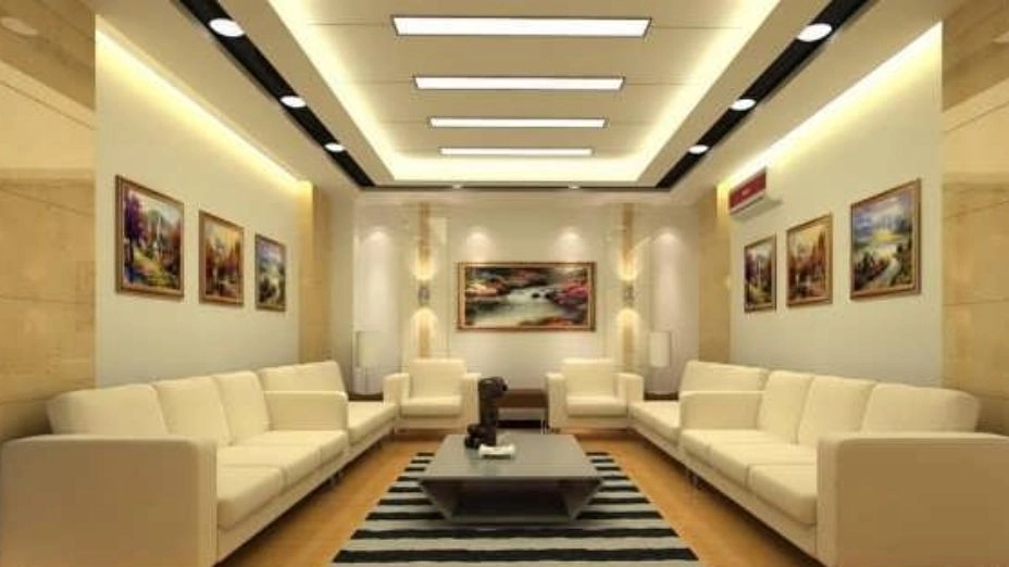 Implementation of hidden ceiling light