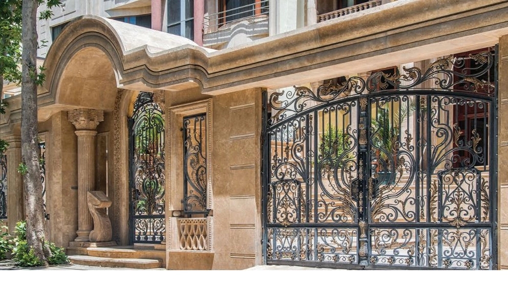 What is a wrought iron door?