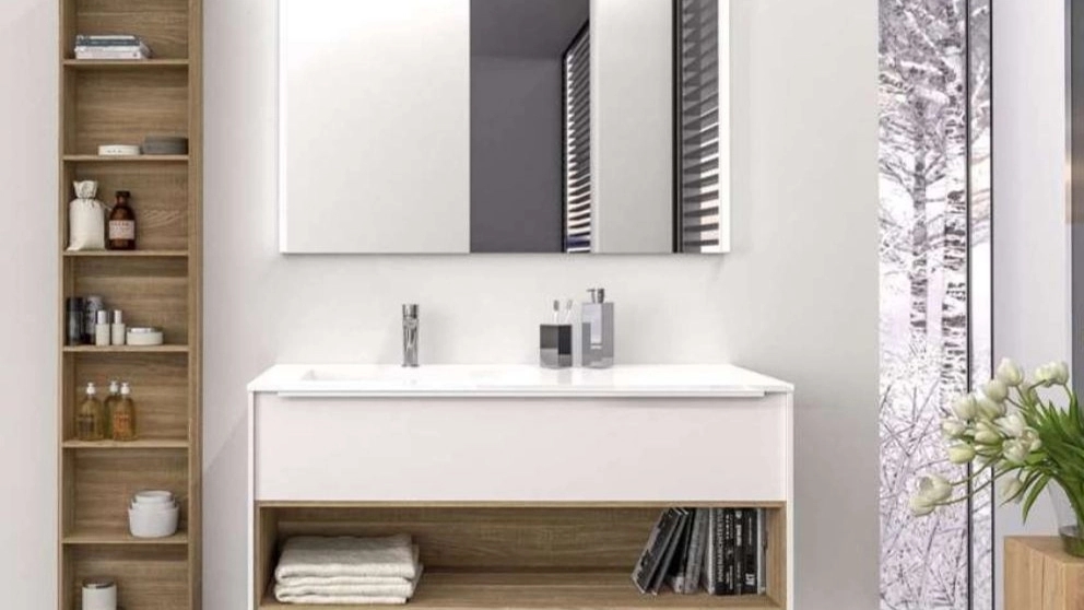 In what styles are cabinet sinks produced?
