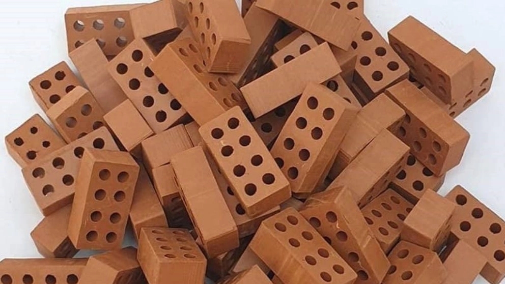 Types of perforated bricks