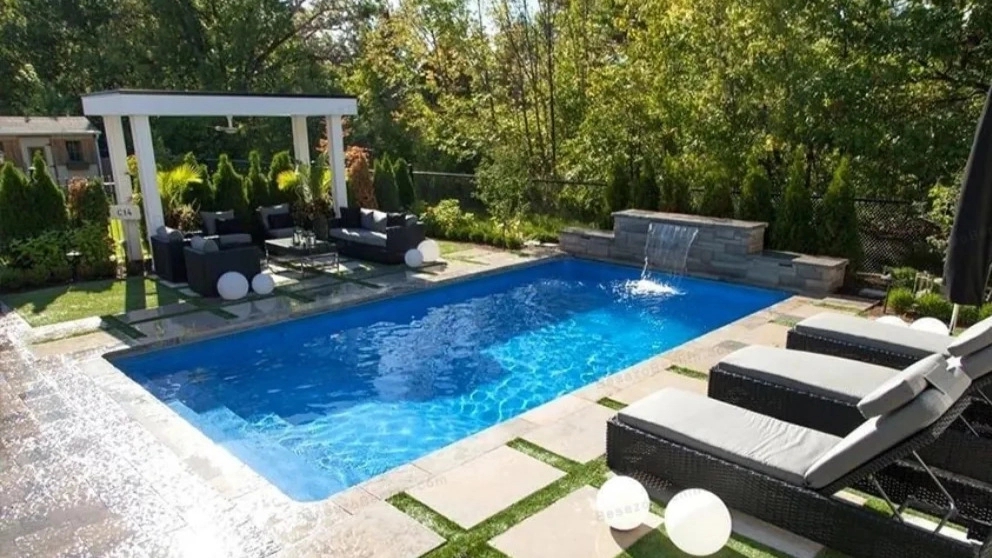 Types of swimming pools at work