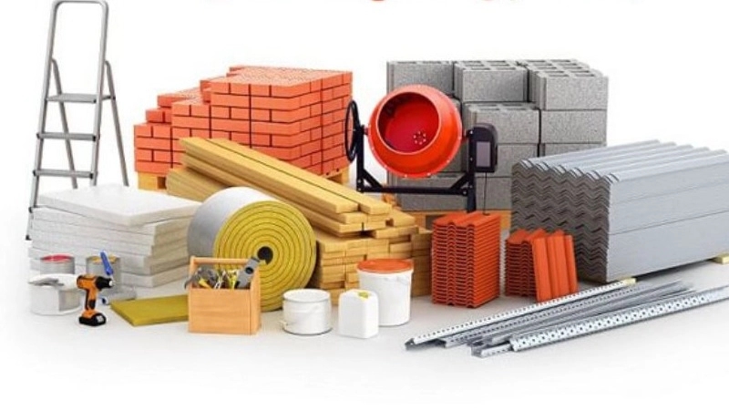 All kinds of building materials