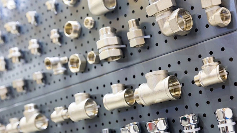 All kinds of metal and plastic piping connections