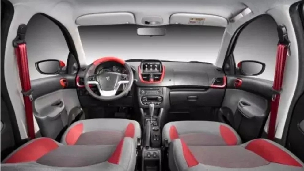 Upholstery and floor covering of Mohammad sports car in Rasht