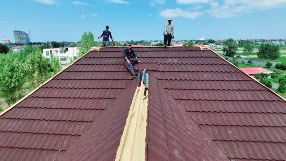 Novin Sanat roof covering in Nowshahr and Chalus, Mazandaran