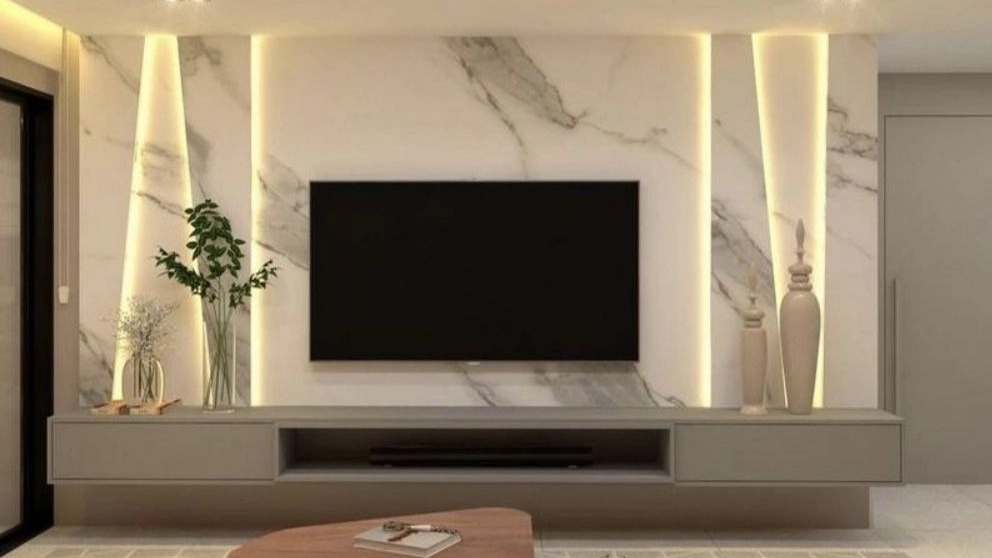 دیوار تلویزیون را چطور دکور کنیم؟