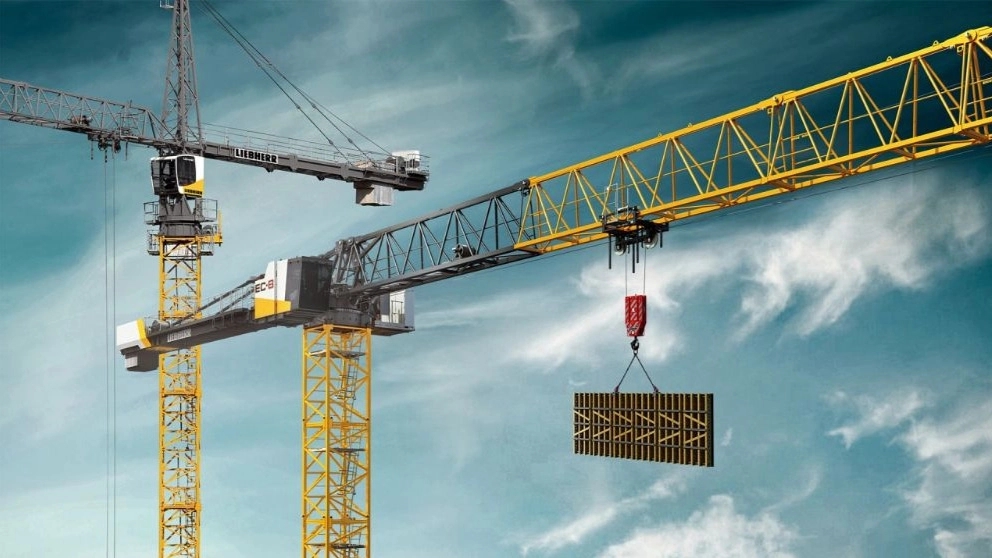 Rail tower crane is used in which industries?