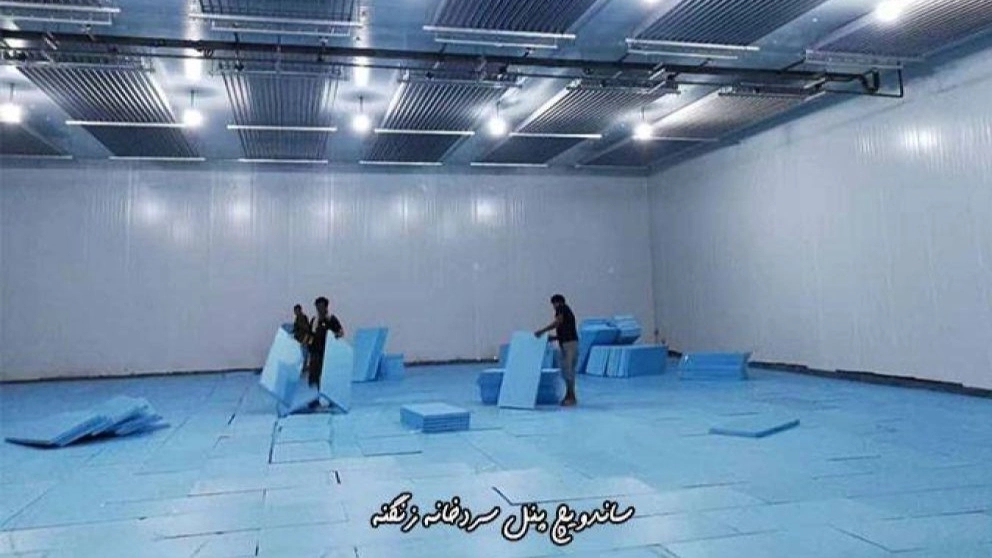 Zanganeh sandwich panel and cold storage in Zanjan