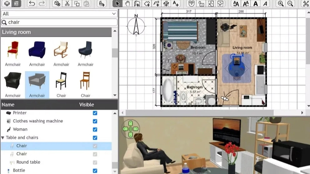 The importance of the role of software in interior design and interior decoration