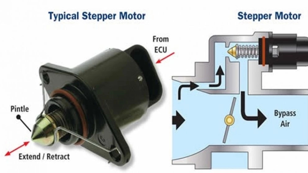 What is a stepper motor? And what is its duty?