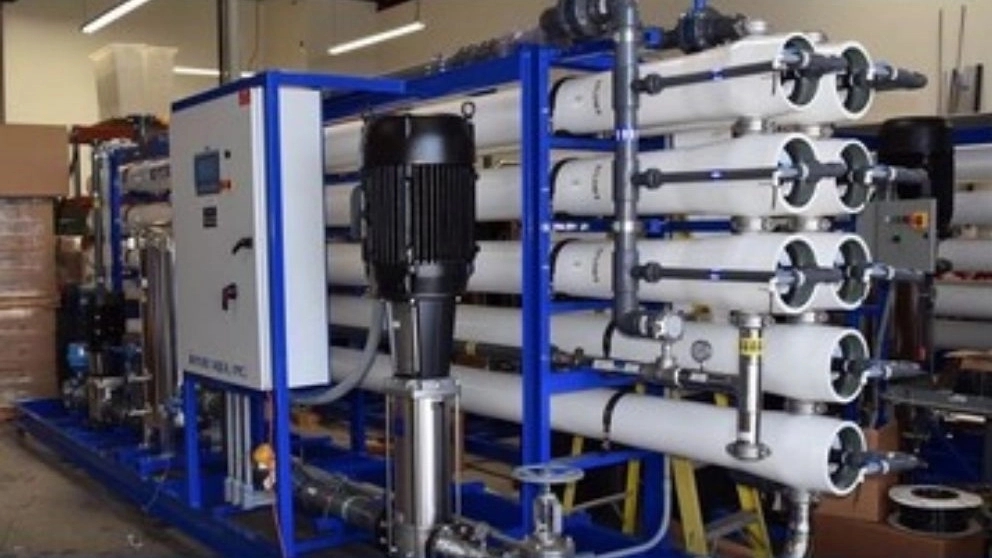 Industrial desalination plant in Isfahan