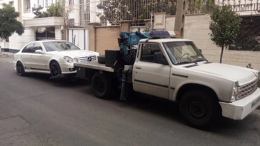 Emergency vehicle and tow truck, Kerman Motor Park, Sisangan Nowshahr