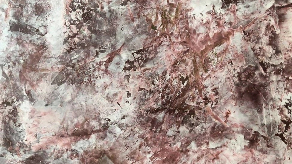Implementation of microcement gold leaf patina and Abbasid decorative coating in Shiraz