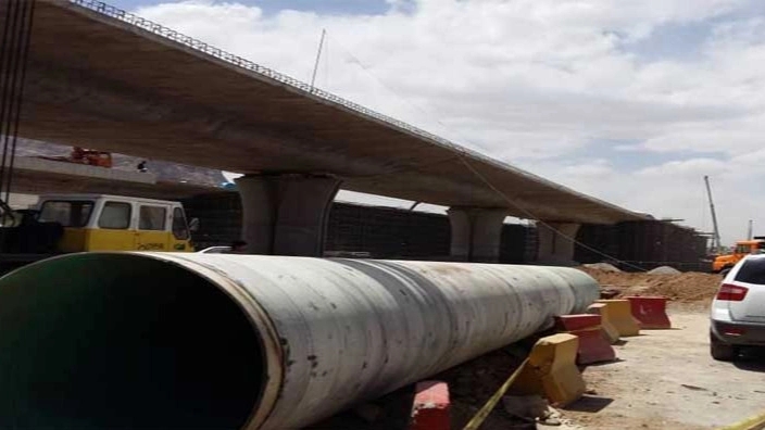 Implementation of Hosseinzadeh pipe jacking operation in Rostam Abad