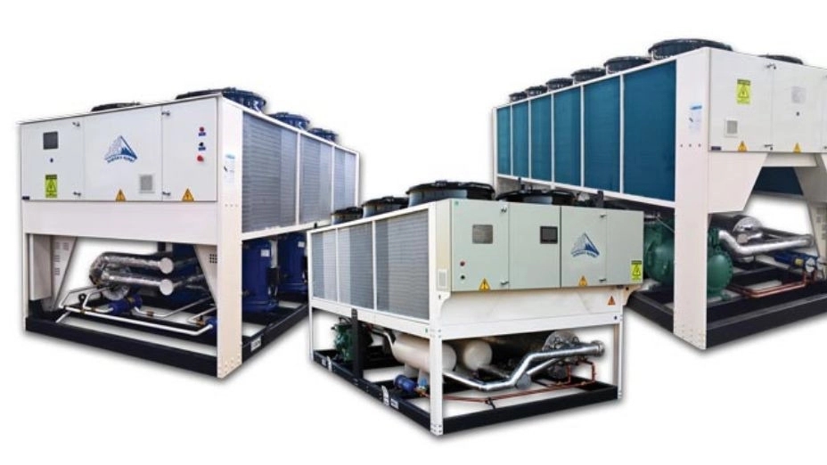Chiller of the cooling tower in Qazvin