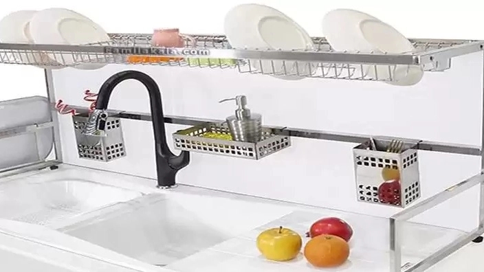 Major production and sale of Ipar wire and screen bathroom baskets and sinks in Tabriz