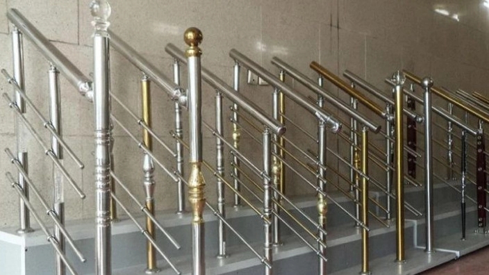 Implementation of steel fence and Farhamand's stair guard in Shiraz