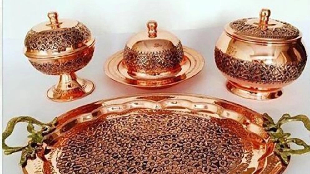 Production and supply of copper vessels in Zanjan mosque in Tehran