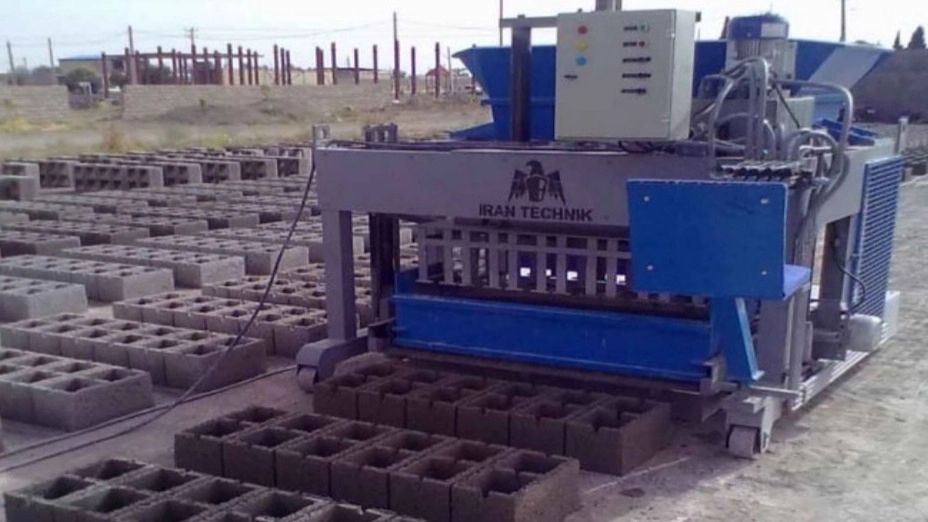 Designing and manufacturing Sheikhi block making and table making machines in Hashtgerd, Karaj