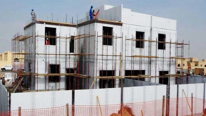 Installation and implementation of trade panel and shotcrete foam plus in Karaj