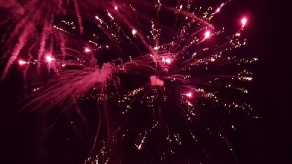 Fireworks performance
