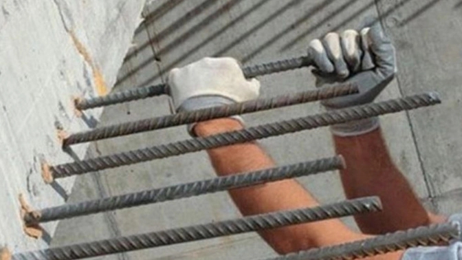 Rebar planting and retrofitting of Azadpur building in Tehran