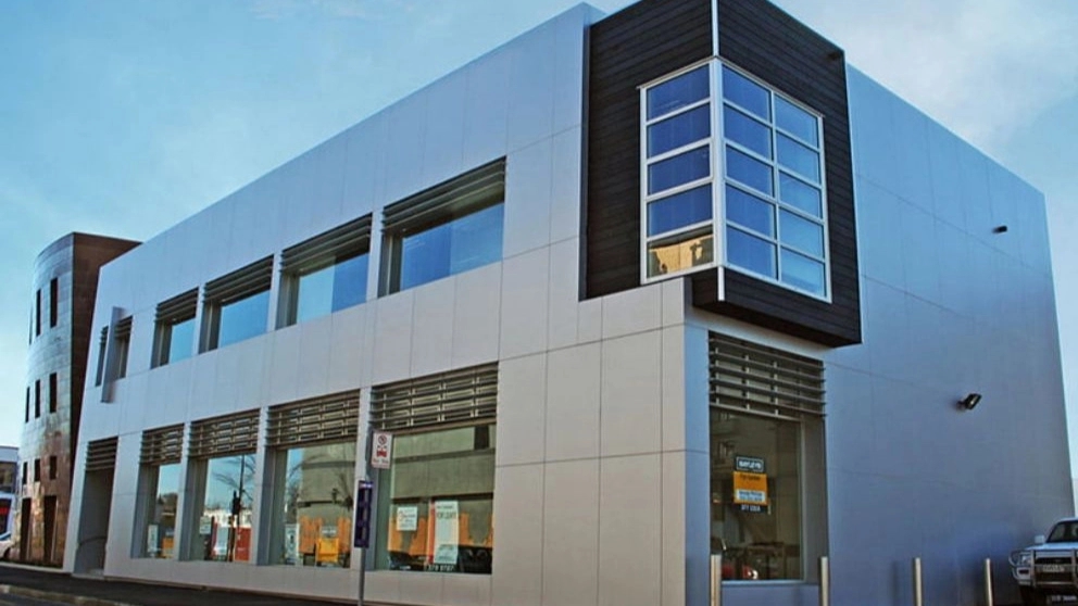 Modet Executive Group, building facade and composite in Qom