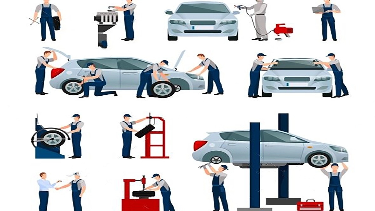 Habibi car service, Habibi engine and injector adjustment in Anzali port