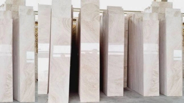 Production and distribution of travertine stones of Abbas Abad Tama in Isfahan